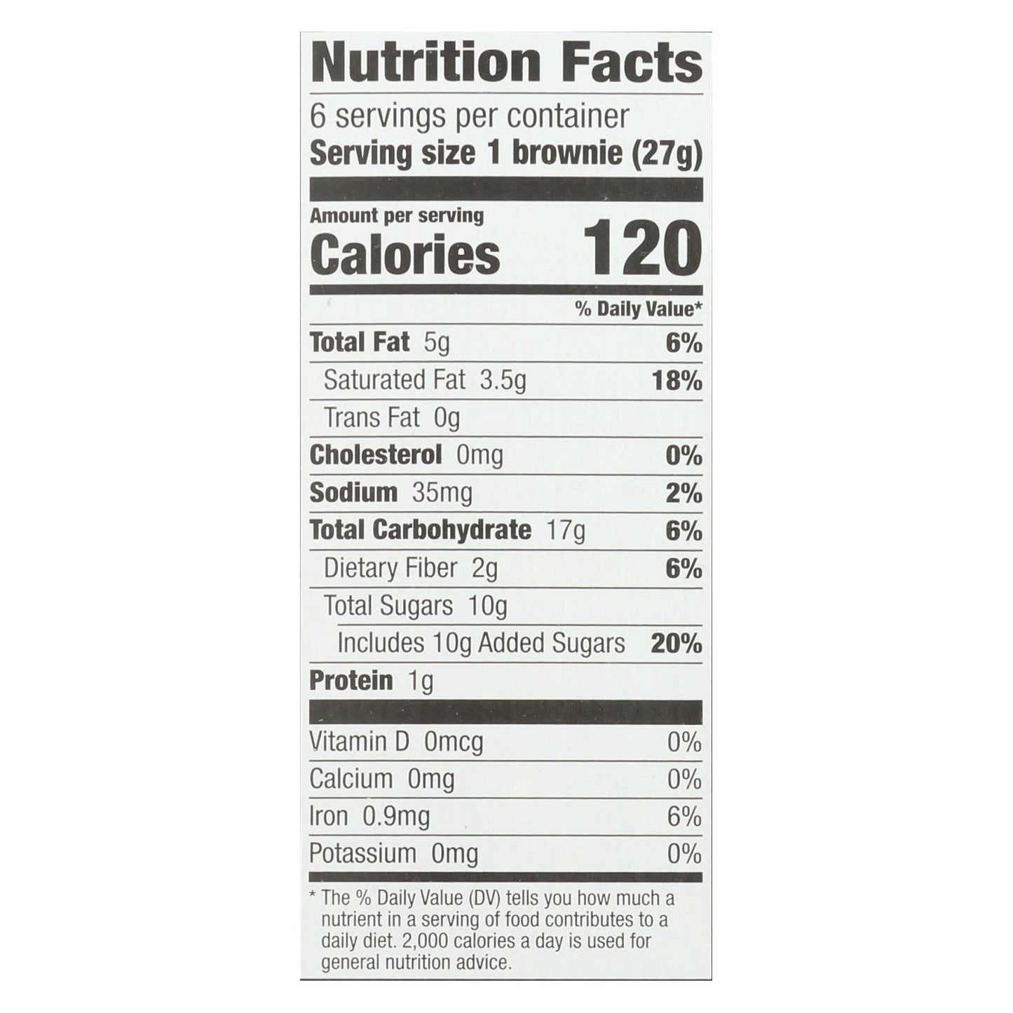 Larabar - Bar Kids Chocolate Brownie - Case Of 8-6/.96 Oz