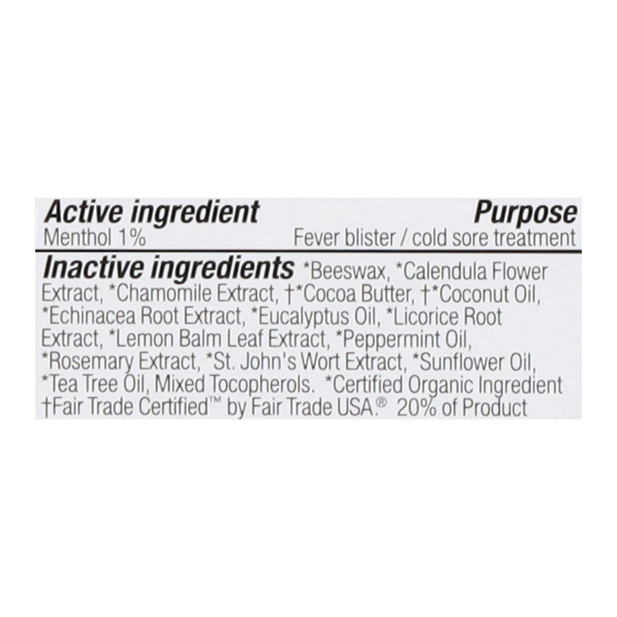 Ecolips - Lp Med Dsp Cld Sore Evere - Cs Of 8-.15 Oz