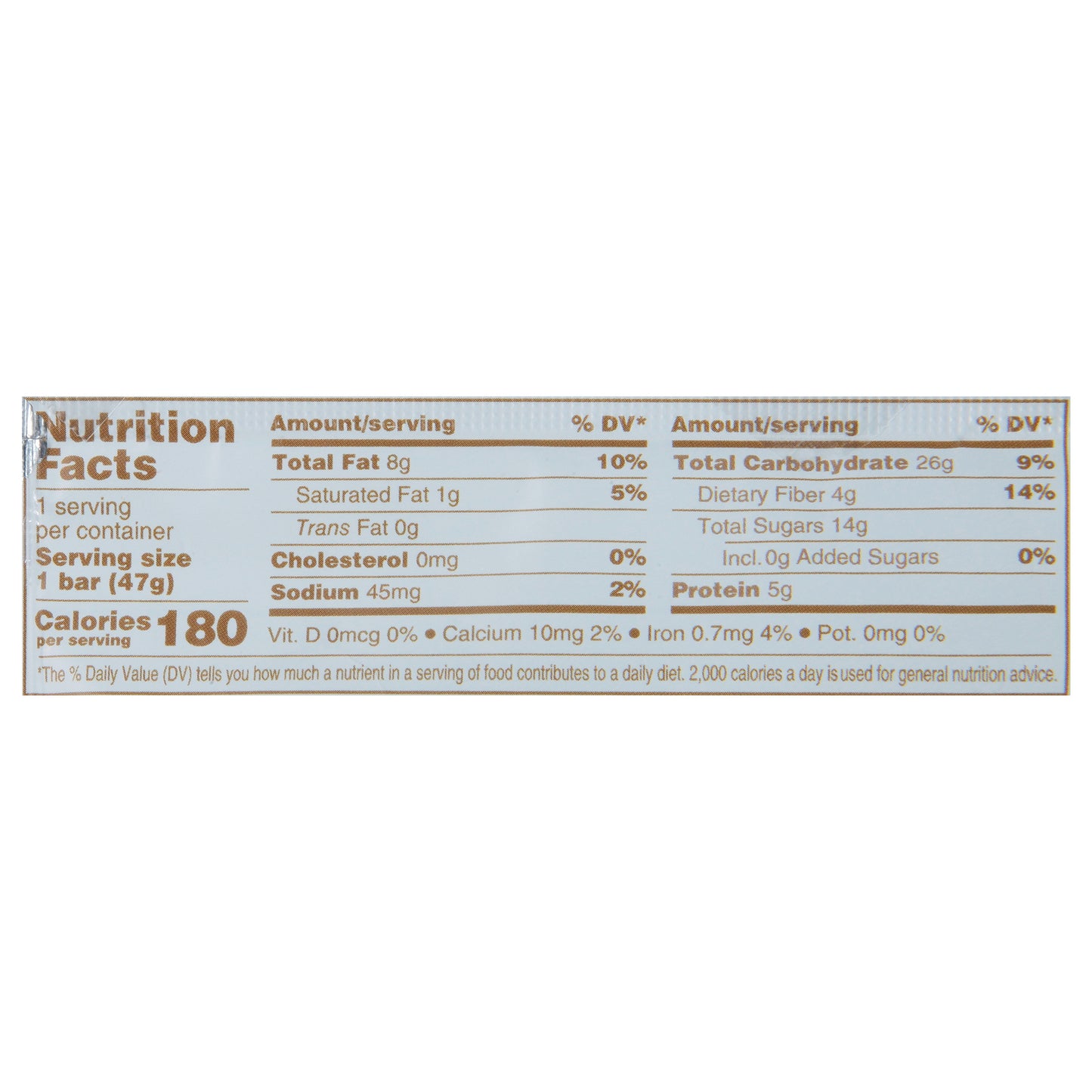 Jonesbar - Bar Og2 Peanut Butter - Cs Of 12-1.7 Oz