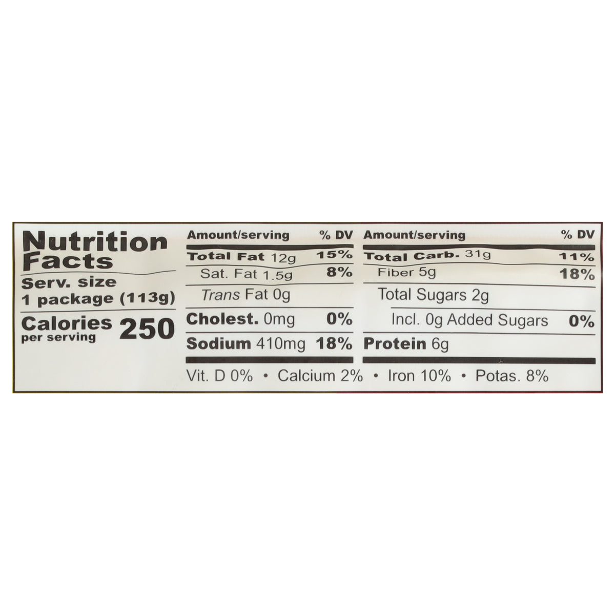 Fillo's - Tamales Bean Salsa Roja - Cs Of 7-4 Oz