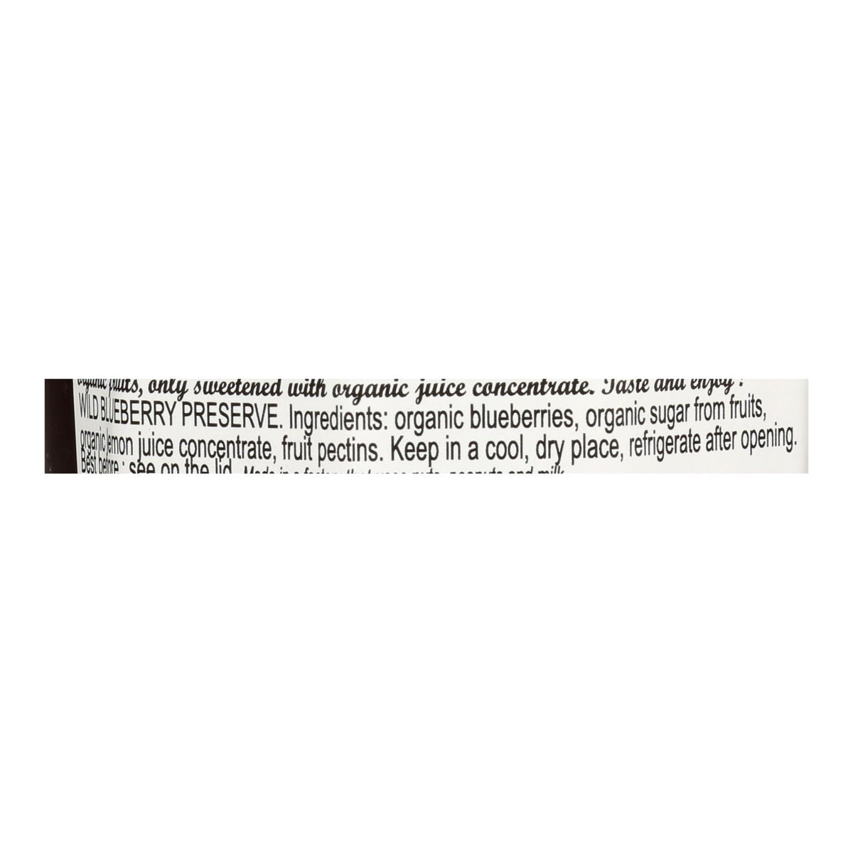 Lucien Georgelin Fruit Spread - Organic - Wild Blueberry - Case Of 6 - 11.28 Oz