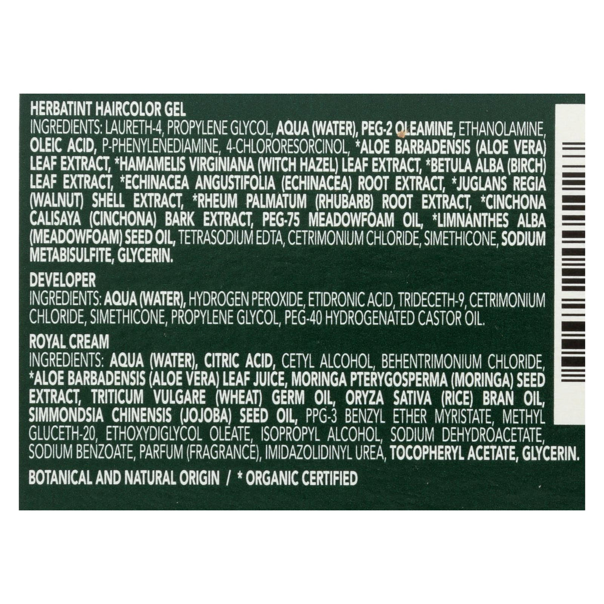 Herbatint - Hair Color 3n Drk Chestnt - Ea Of 1-5.75 Fz