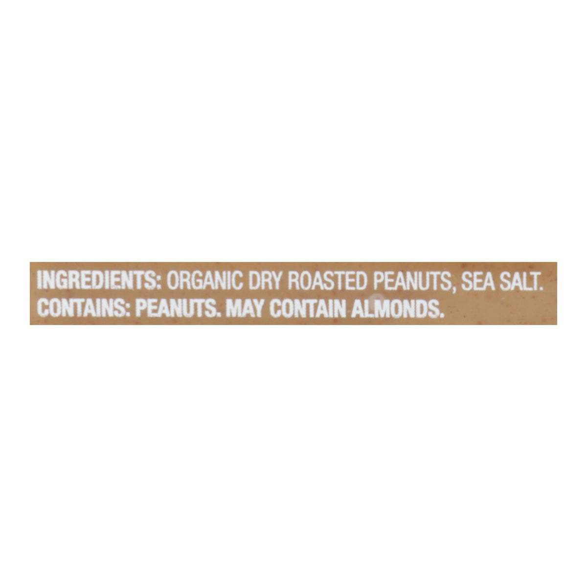 Maranatha Natural Foods Organic Peanut Butter - Creamy Sea Salt - Case Of 6 - 16 Oz