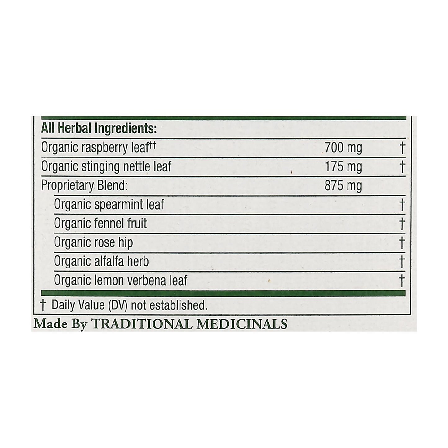 Traditional Medicinals Organic Pregnancy Tea - Caffeine Free - 16 Bags