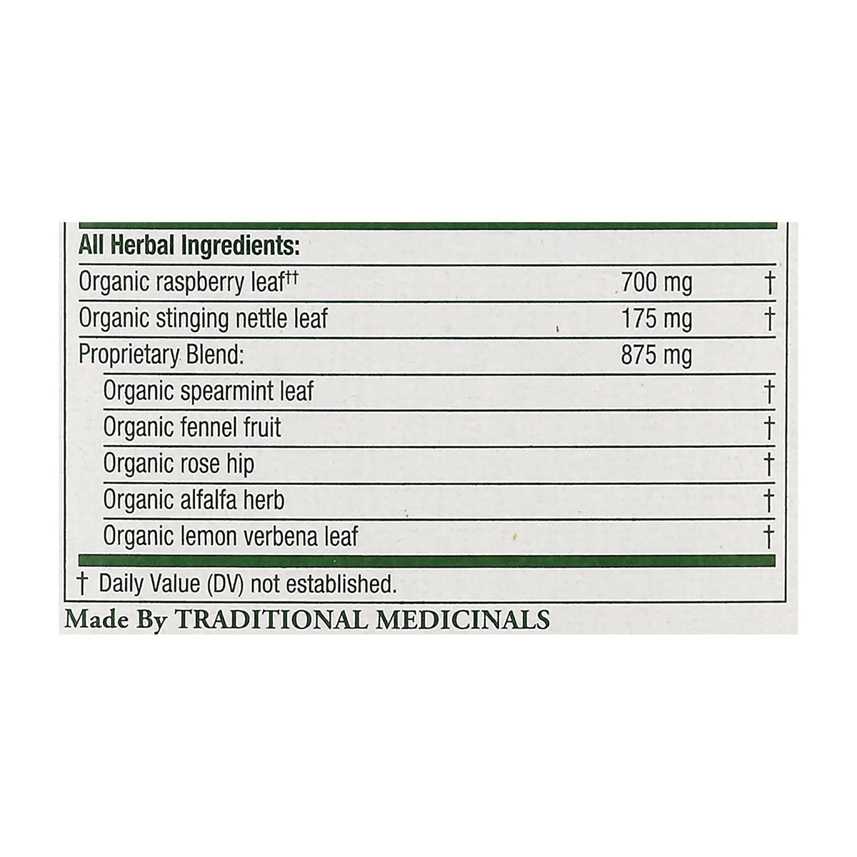 Traditional Medicinals Organic Pregnancy Tea - Caffeine Free - 16 Bags