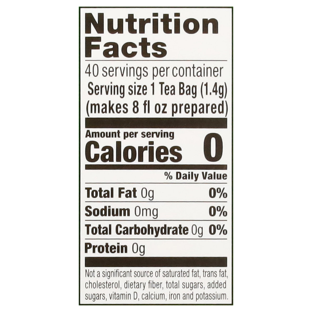Lipton - Tea Green Decaffeinated - Cs Of 6-40 Ct