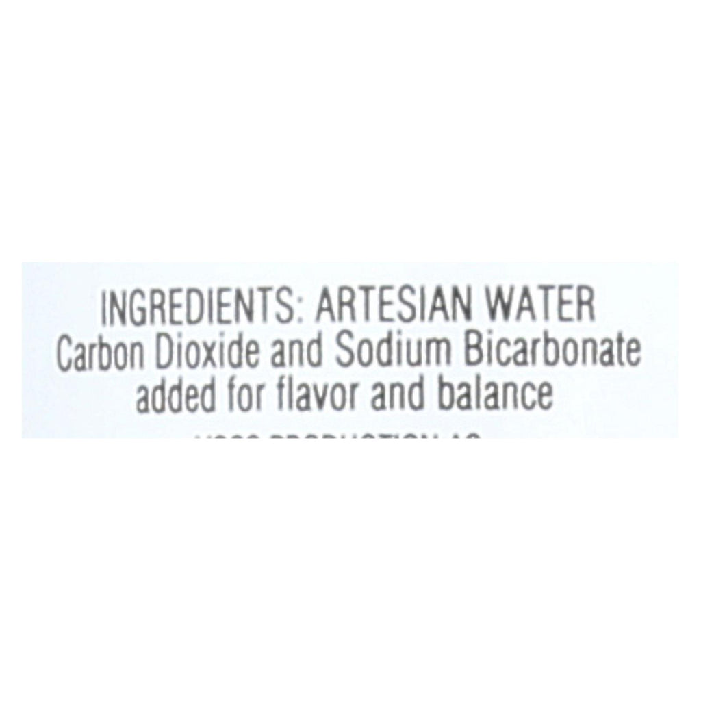 Voss Water Artesian Water - Sparkling - Case Of 12 - 27.1 Fl Oz.