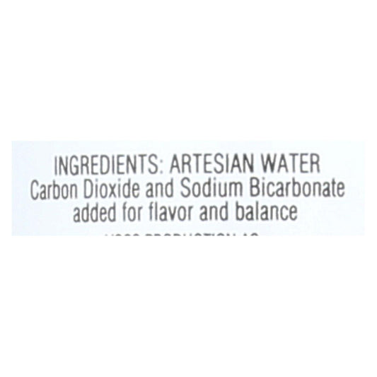 Voss Water Artesian Water - Sparkling - Case Of 12 - 27.1 Fl Oz.