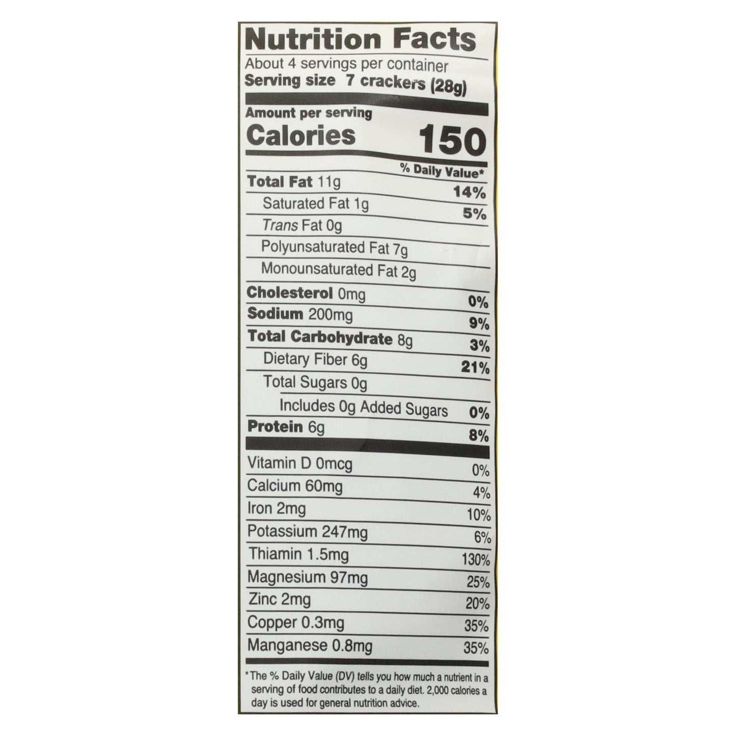Dr. In The Kitchen - Flkrs Crkr Og2 Mltsd Ches - Cs Of 6-4 Oz