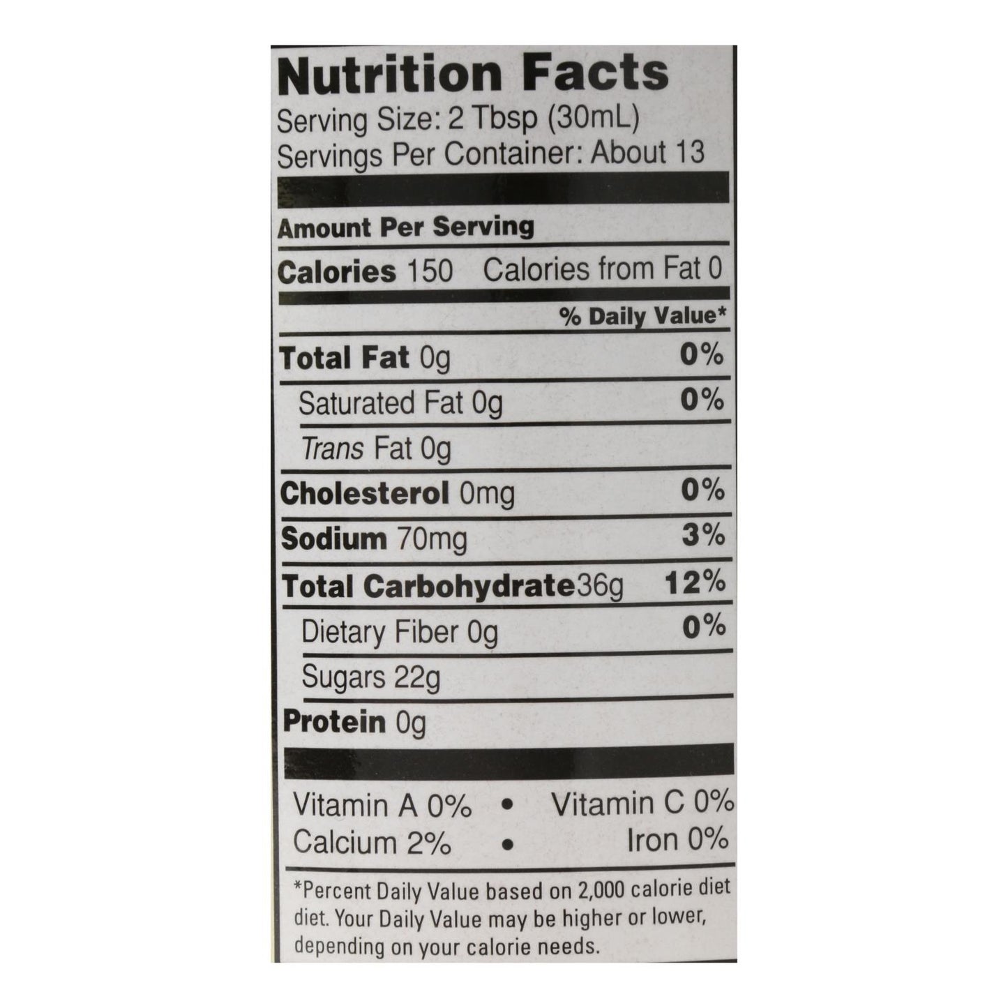 Lundberg Family Farms’ Brown Rice Syrup  - Case Of 12 - 21 Fz