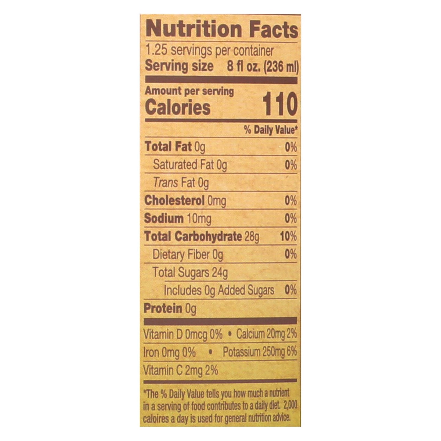 North Coast Juice Apple Org  - Case Of 24 - 10 Fz