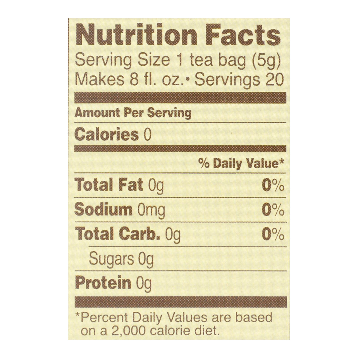 Celestial Seasonings Herbal Tea - Roastaroma - Caffeine Free - 20 Bags