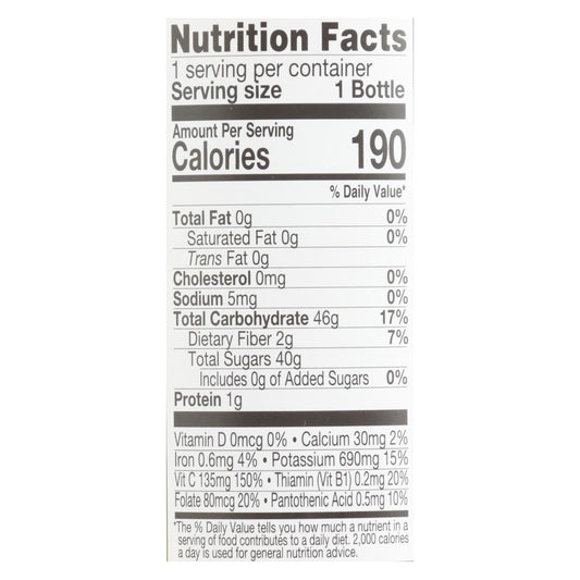 Lakewood Organic Orange Mango Juice - Mango - Case Of 12 - 12.5 Fl Oz.