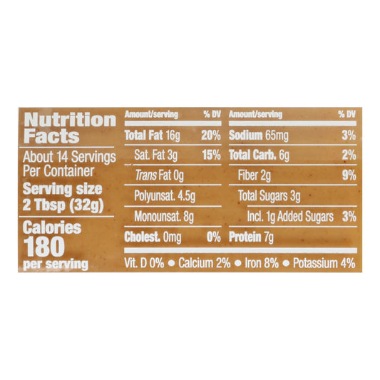 Maranatha Creamy No-stir Peanut Butter With Salt  - Case Of 6 - 16 Oz