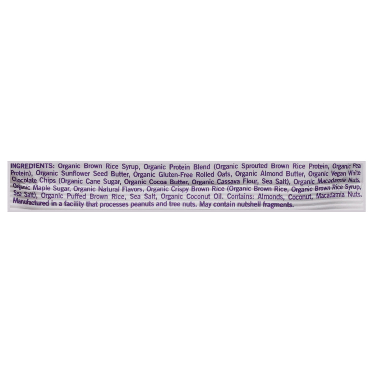 Gomacro - Bar Og2 Wht Choc Macd Nut - Cs Of 12-2.3 Oz