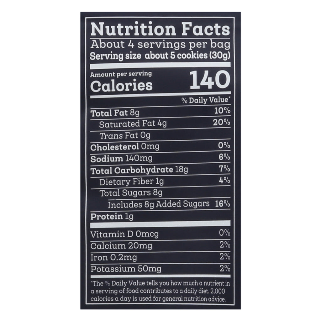 Siete - Cookies Fresas Con Crema - Cs Of 10-4.5 Oz
