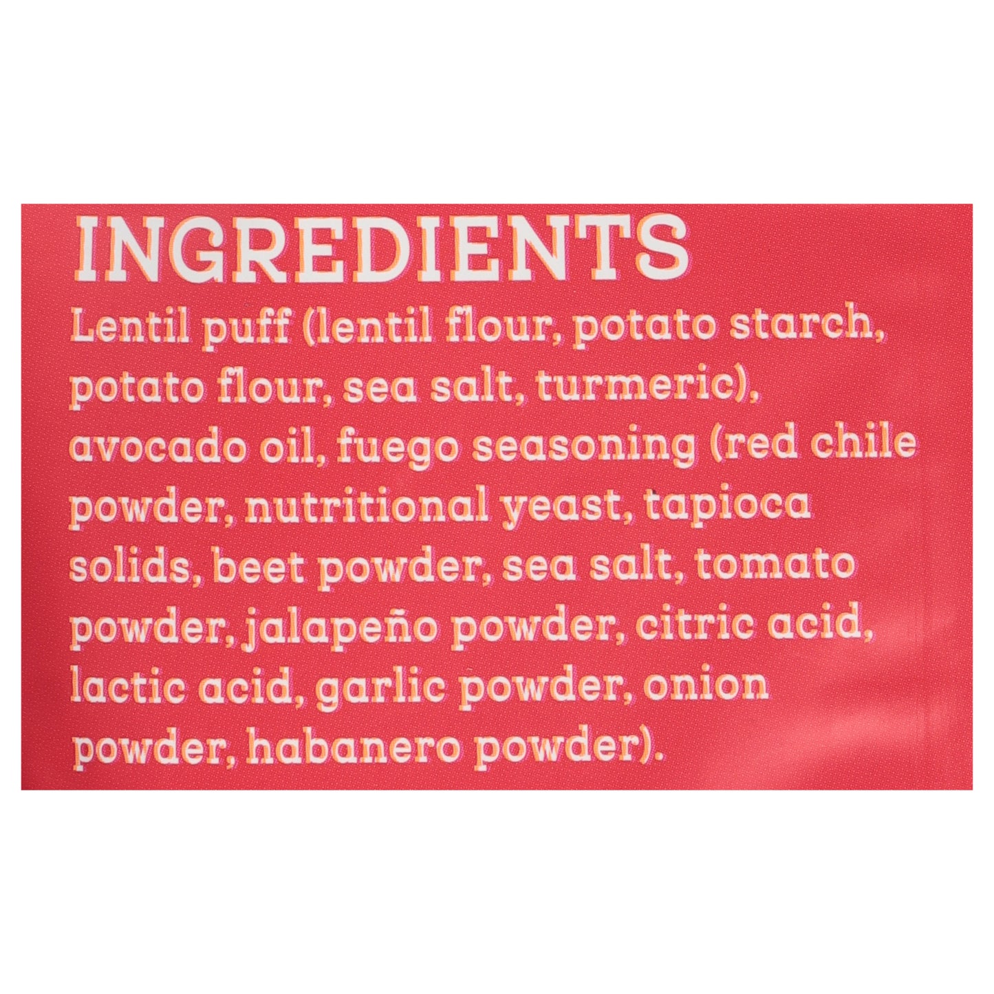 Siete - Puffs Fuego - Cs Of 6-4 Oz