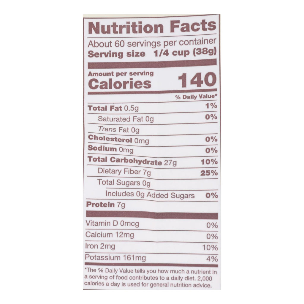 Bob's Red Mill - Flour Whole Wheat - Cs Of 8-5 Lb