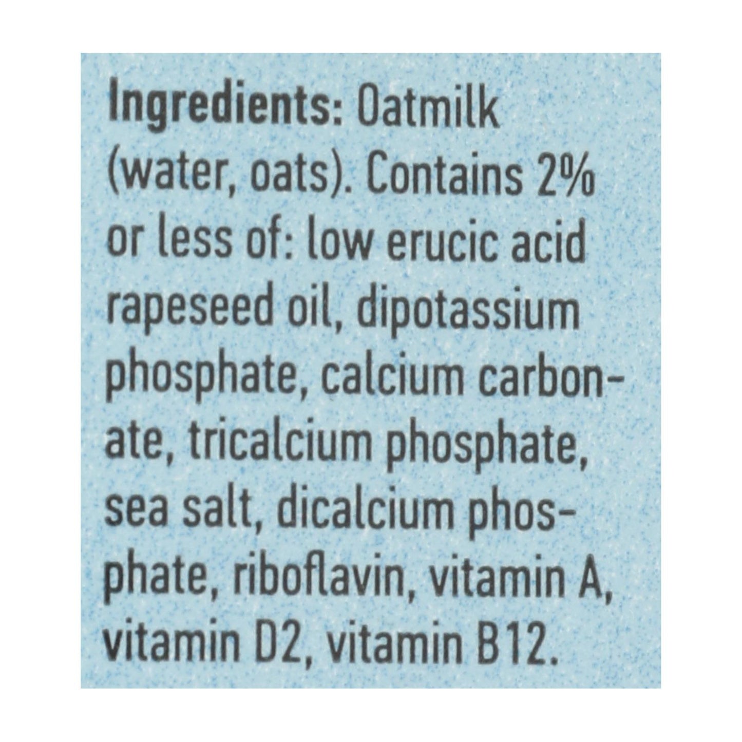 Oatly - Oatmilk Original - Cs Of 6-32 Fz