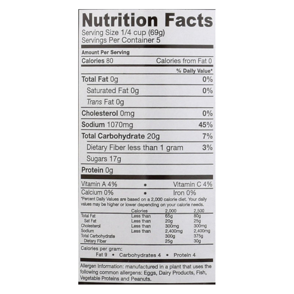 Louisiana Cocktail Sauce  - Case Of 6 - 12 Oz