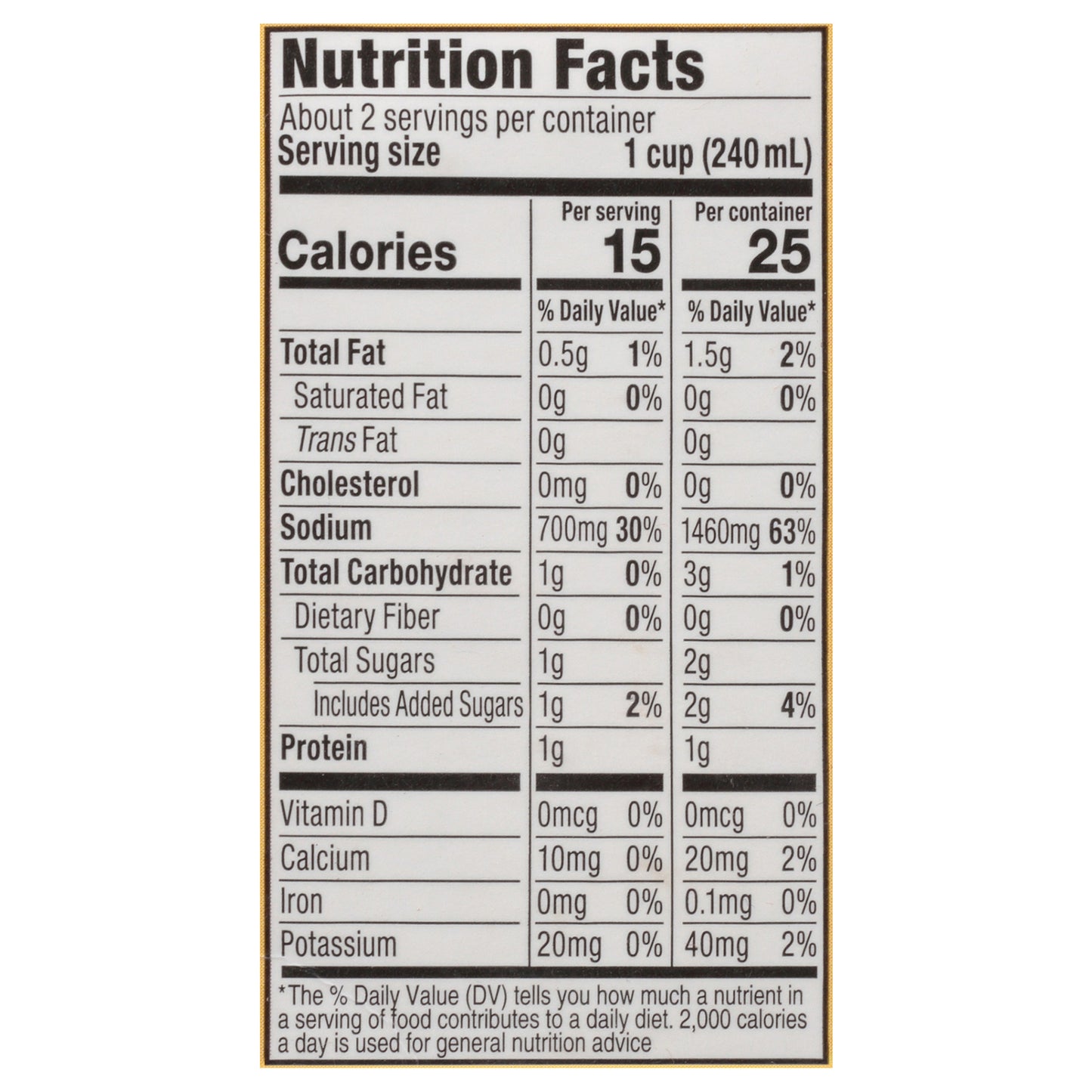 Manischewitz - Broth Chicken Aseptic - Cs Of 12-17 Fz