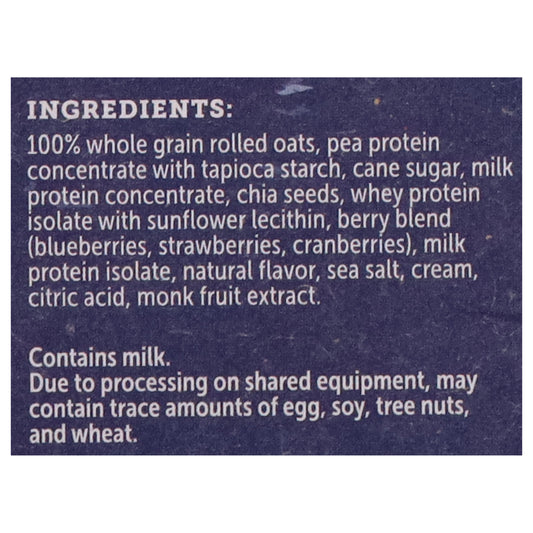 Kodiak Cakes - Oatmeal Berries Cream - Cs Of 6-4/2.65 Z