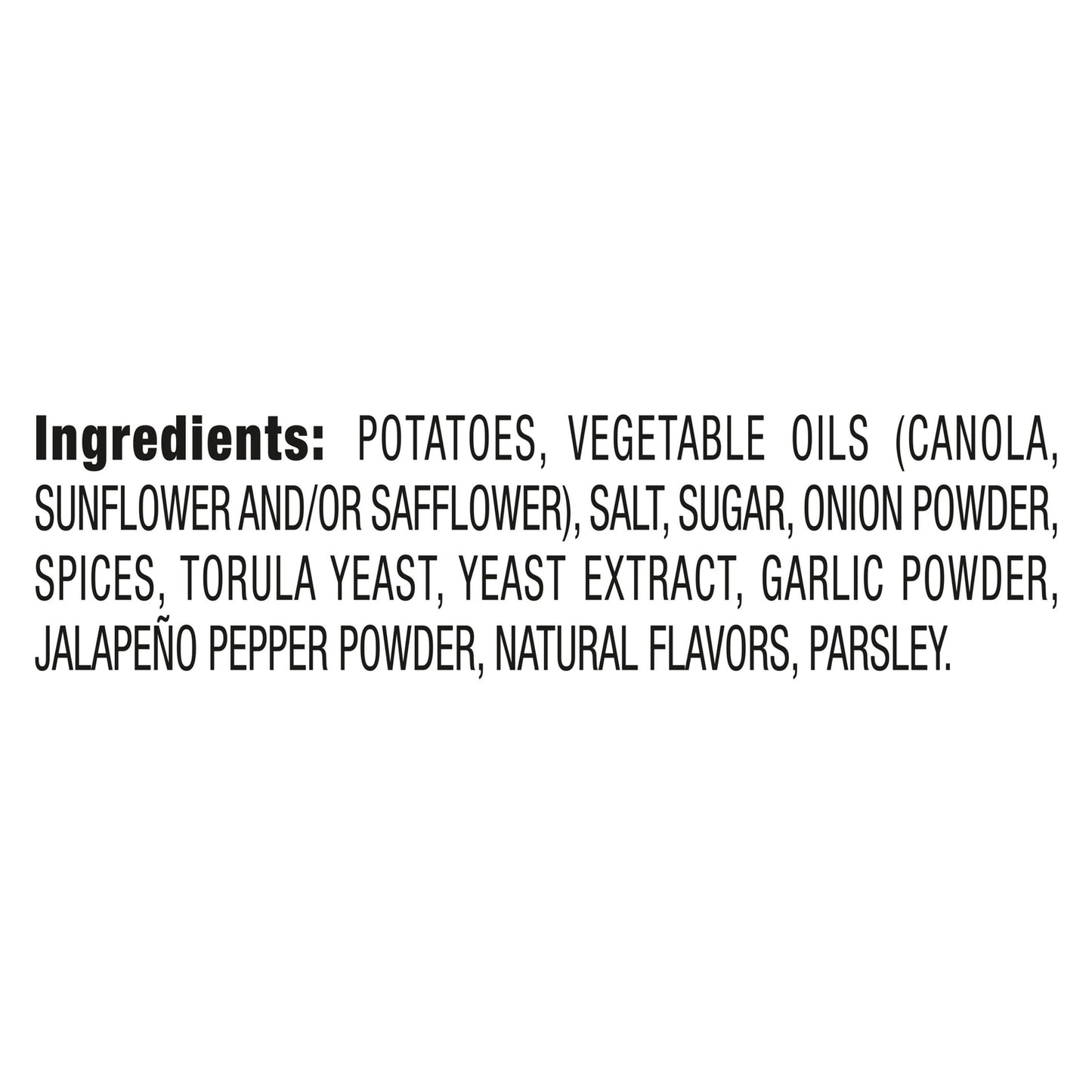 Kettle Brand - Pot Chp Air Fried Jalap - Cs Of 15-4.25 Oz