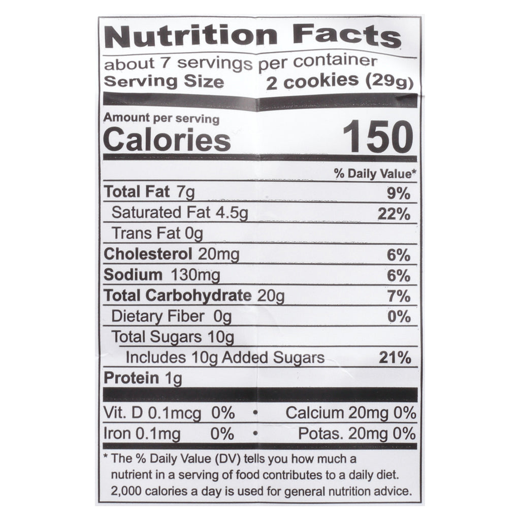 Tate's Bake Shop - Cookies Gf Lemon - Cs Of 6-7 Oz
