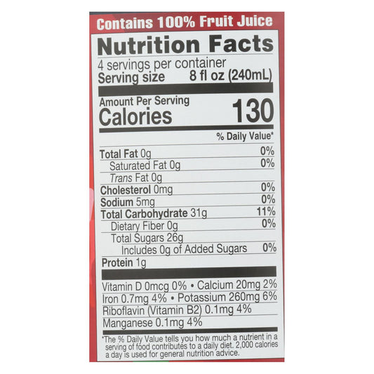 Lakewood - Organic Juice - Tart Cherry - Case Of 6 - 32 Fl Oz.