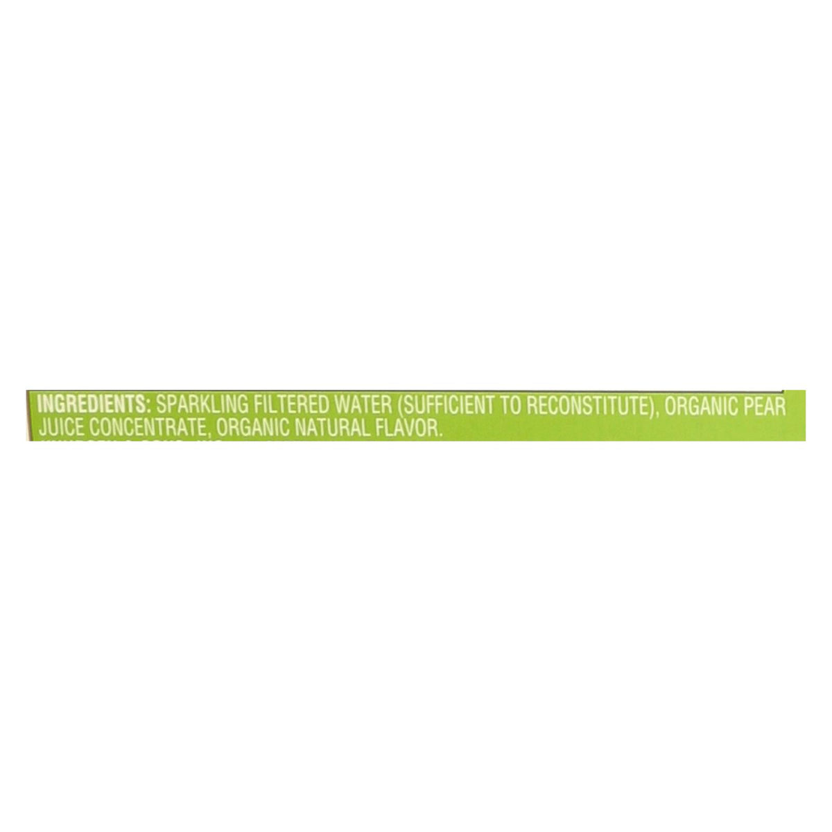 R.w. Knudsen - Sparkling Juice - Organic Pear - Case Of 12 - 750 Ml