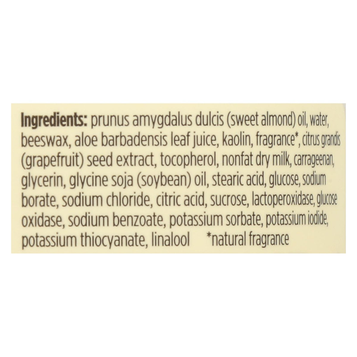 Burts Bees - Hand Cream - Almond & Milk - 2 Oz