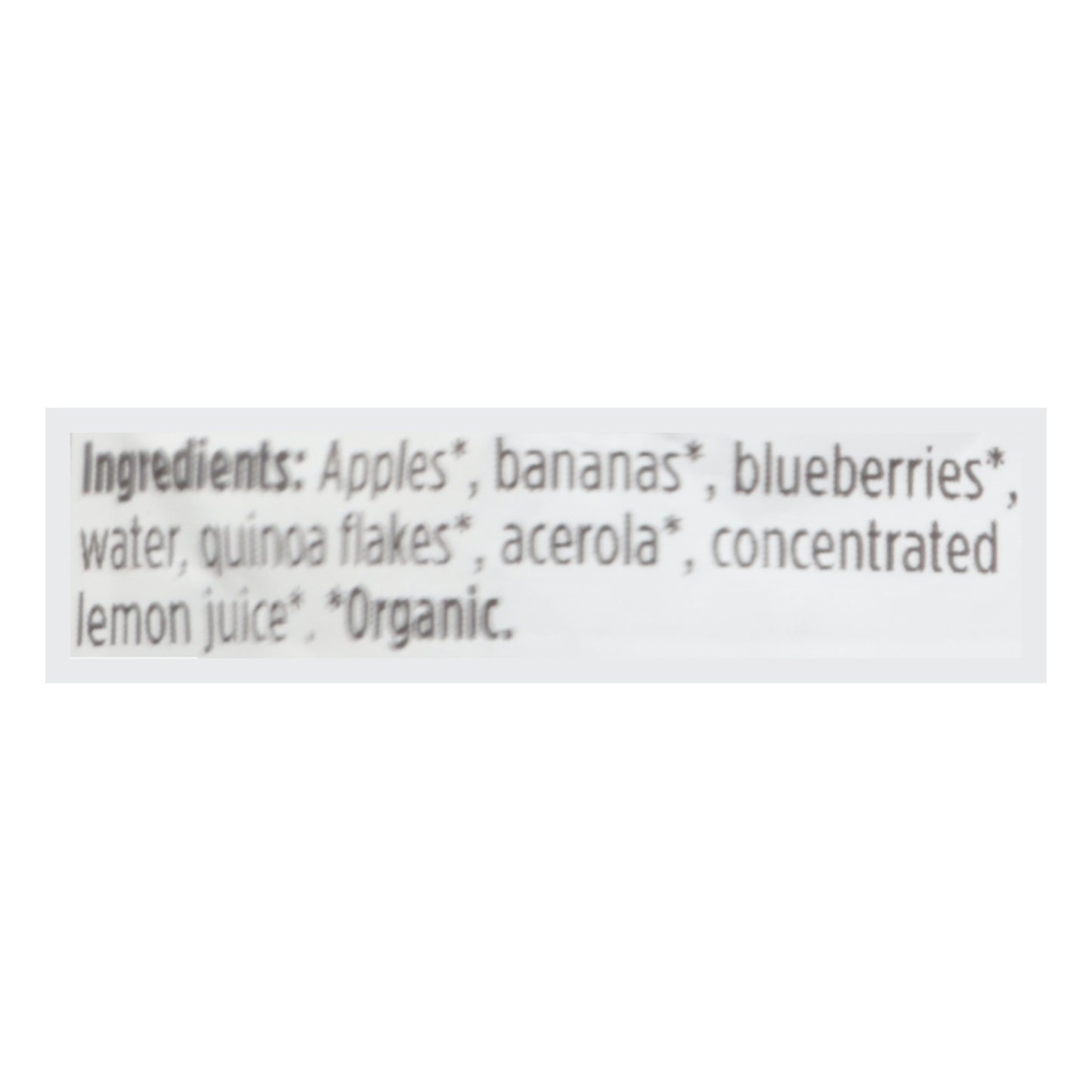 Love Child Organics - Puree Og2 Apl Ban Blubry - Cs Of 12-4 Oz