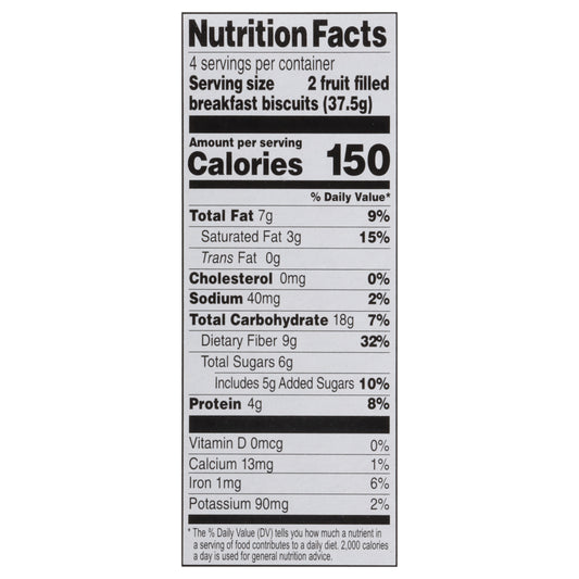 Olyra - Brkfst Bsct Og2 Strwbry - Cs Of 6-5.3 Oz