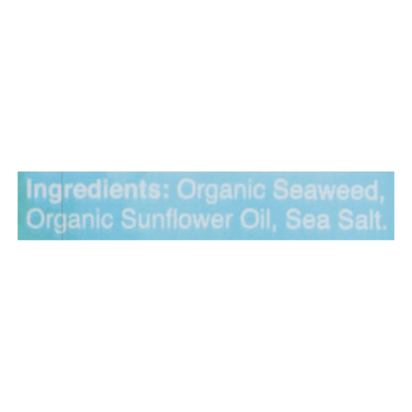 Ocean's Halo - Seawd Og2 S/salt Snack - Cs Of 20-.14 Oz