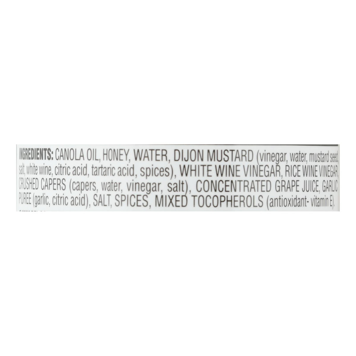 Brianna's - Salad Dressing - Champagne Caper Vinaigrette - Case Of 6 - 12 Oz.