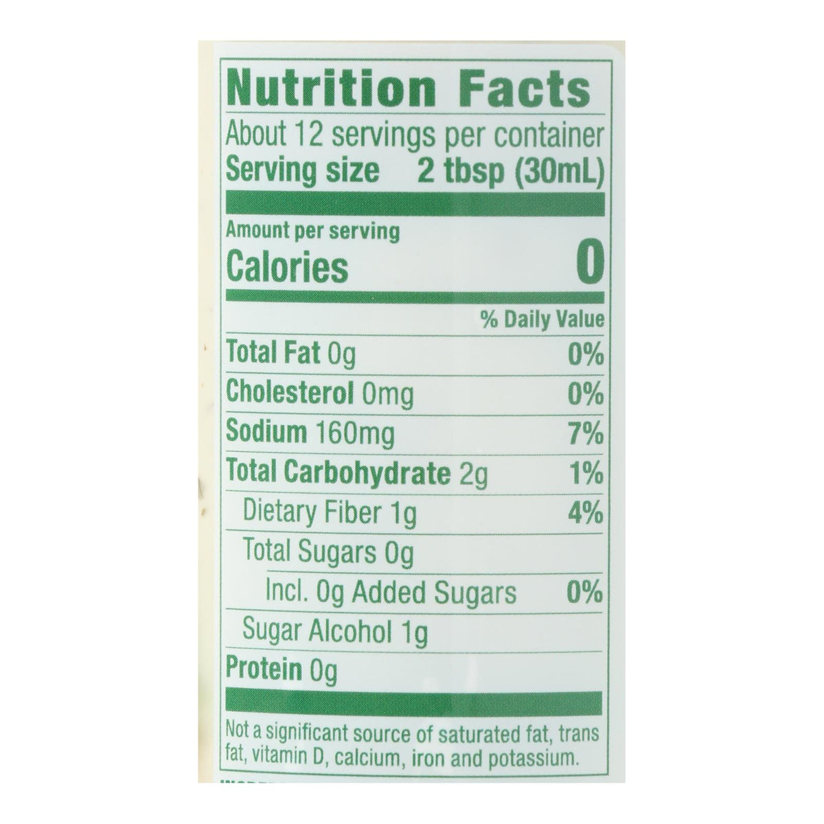 Walden Farms Ranch - Calorie Free Dressing - Case Of 6 - 12 Fl Oz.