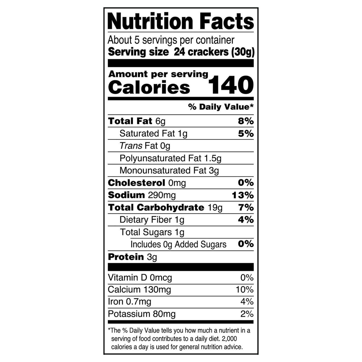 Back To Nature - Crackers Cheezy Square - Cs Of 6-5 Oz