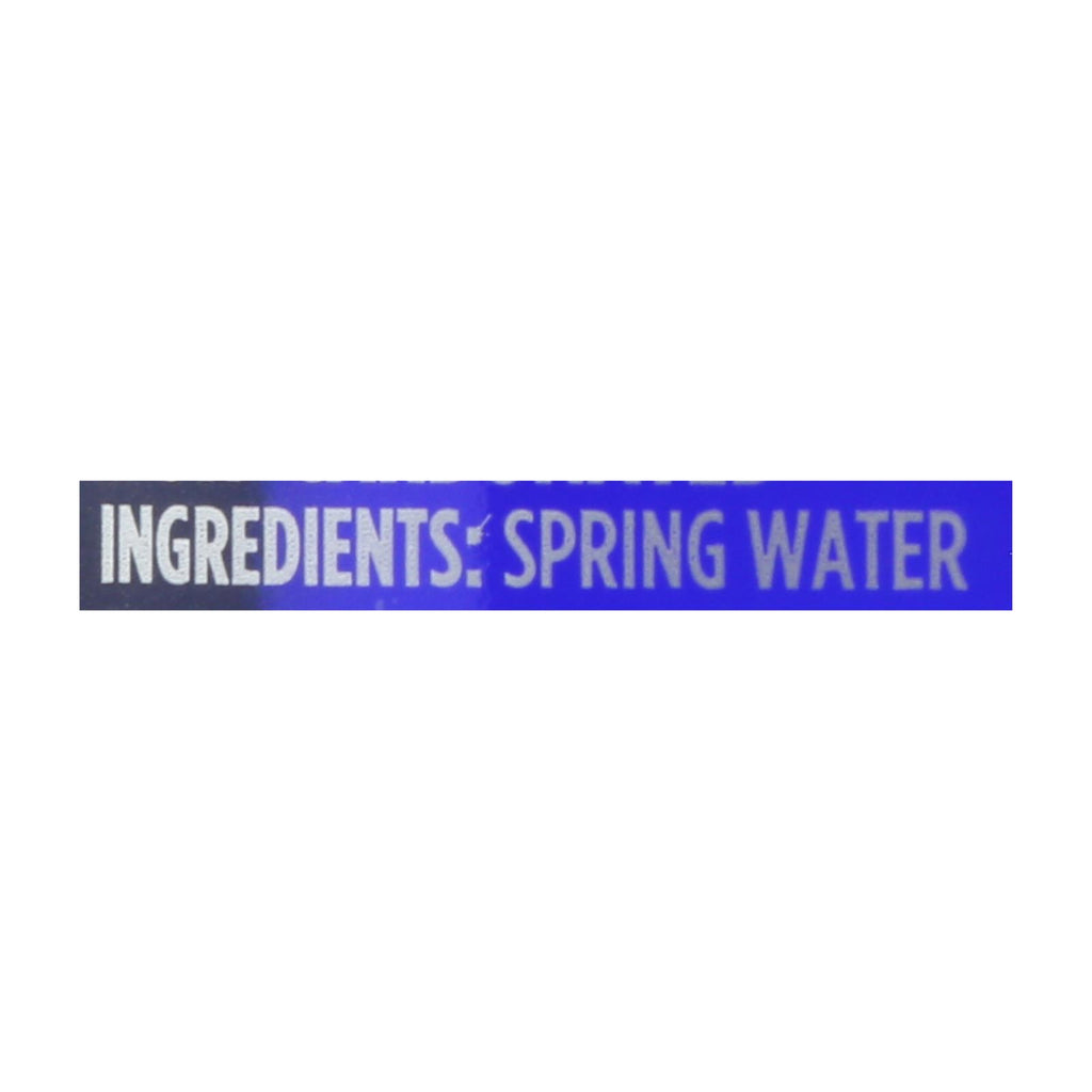 Saratoga Springs Water Natural Spring Water - Case Of 12 - 28 Fl Oz.