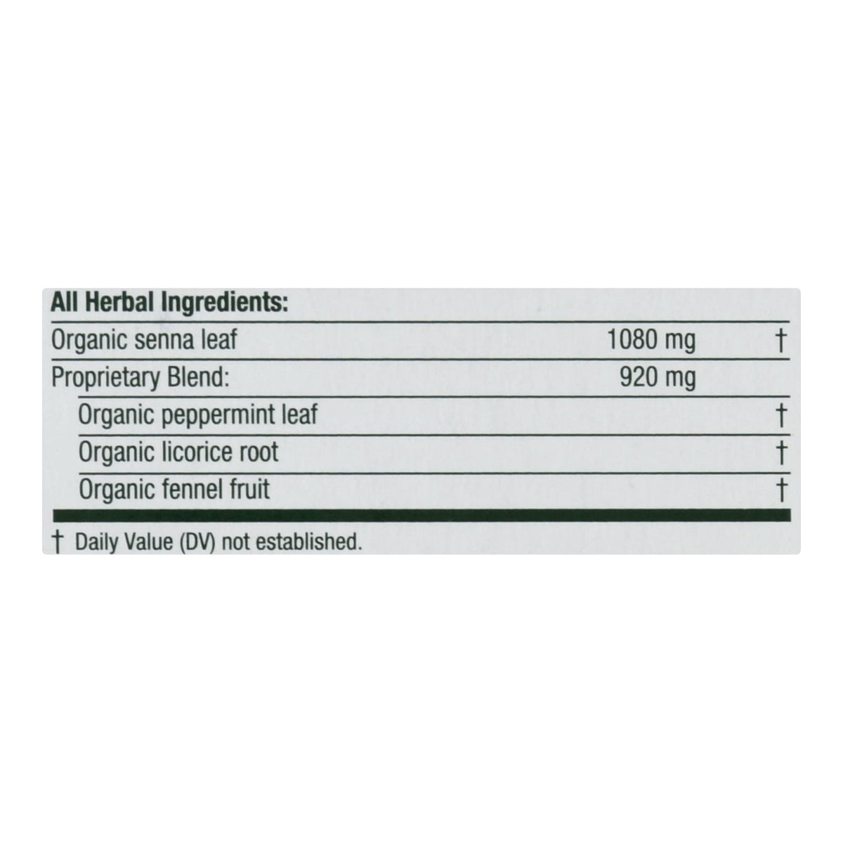 Traditional Medicinals Organic Smooth Tea - Senna Peppermint - 16 Bags