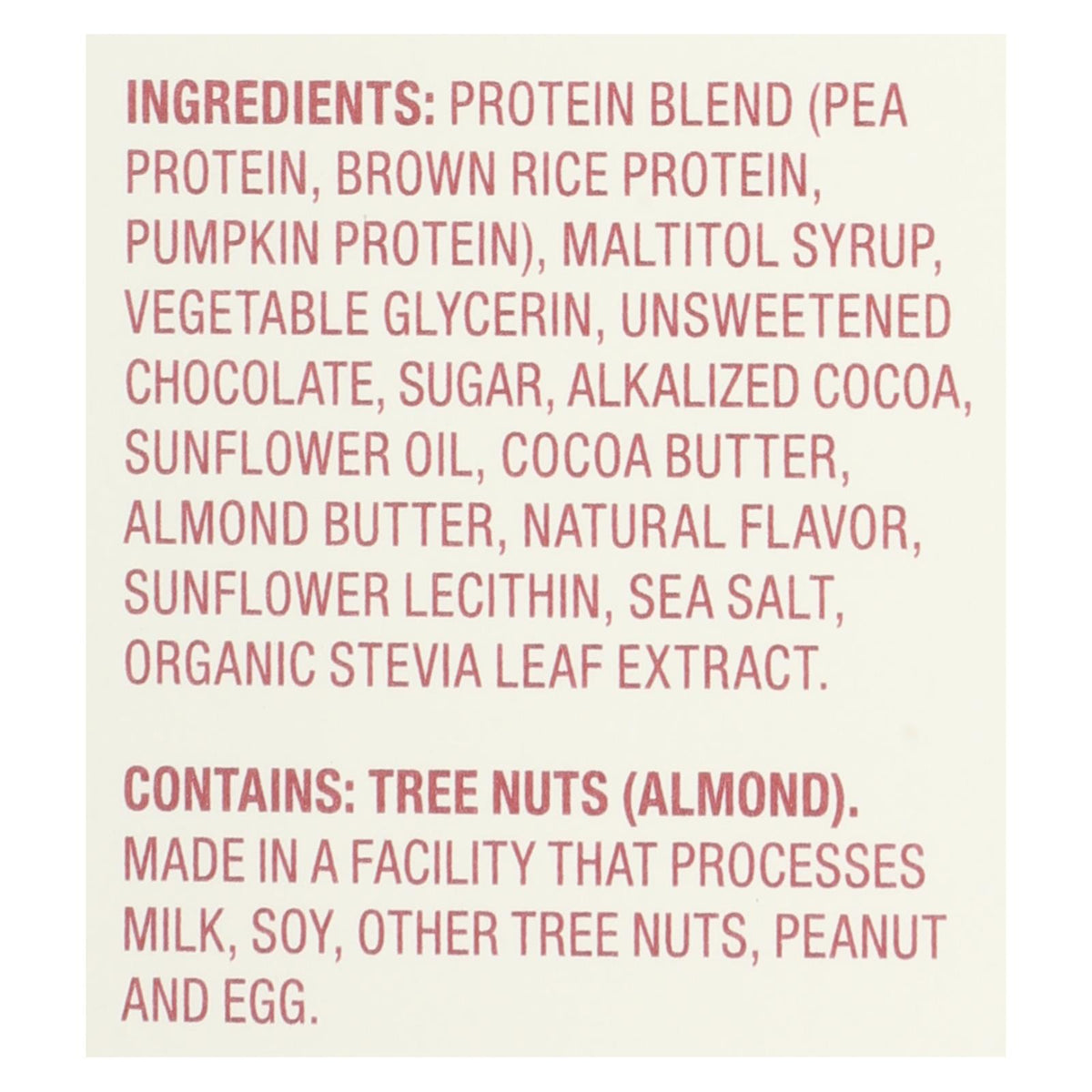 Think! Thin Plant Based Protein Bar - Chocolate Mint - Case Of 10 - 1.94 Oz