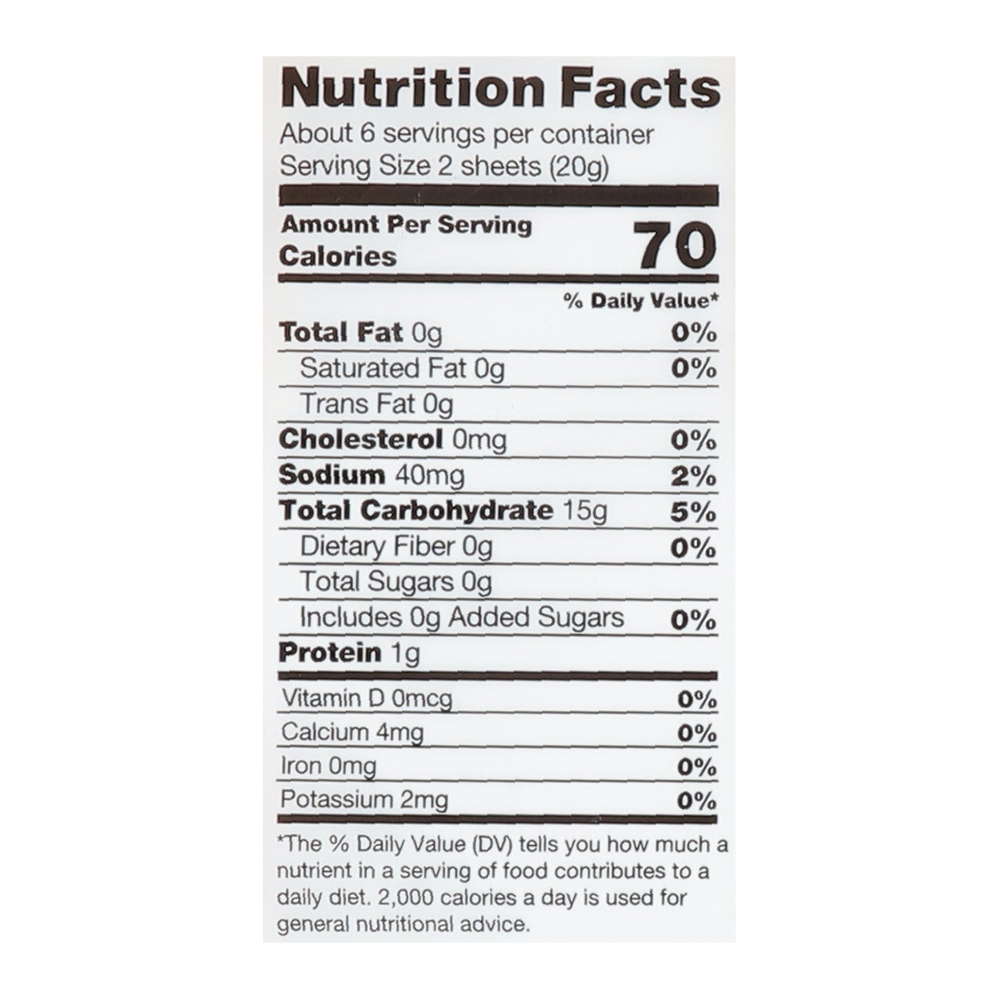 Ocean's Halo - Rice Wrap Og2 Spring Roll - Cs Of 12-4.2 Oz