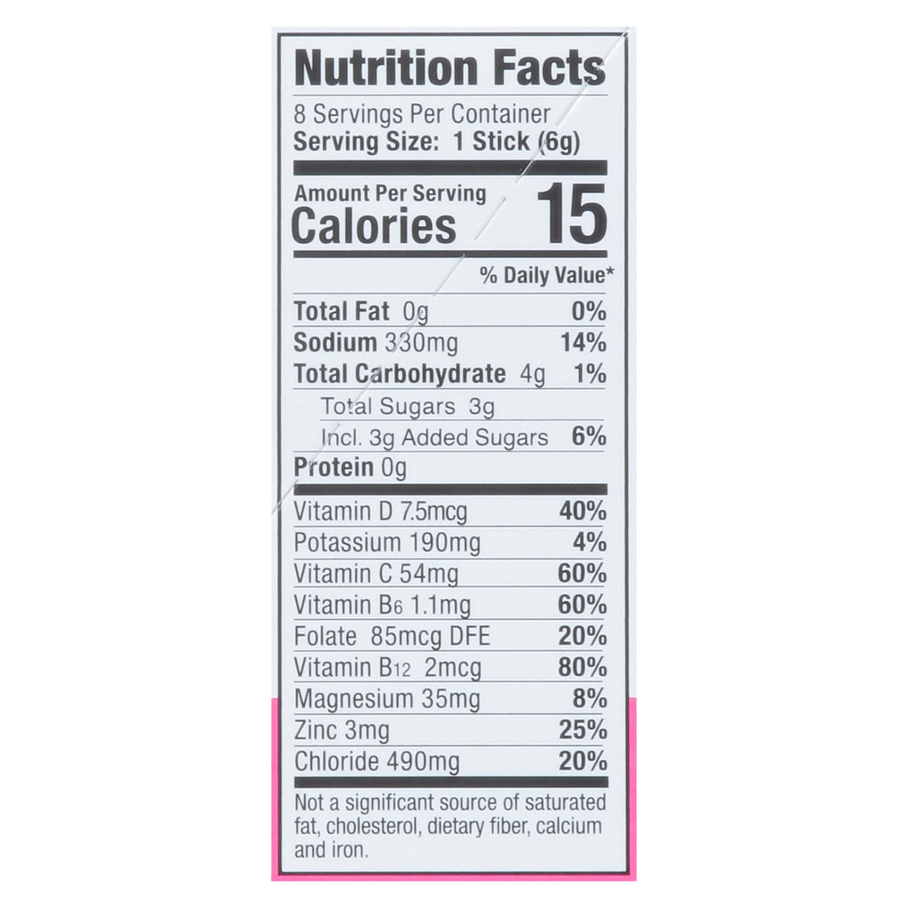 Sos Hydration - Hydration Mix Watermelon - Ea Of 1-8 Ct