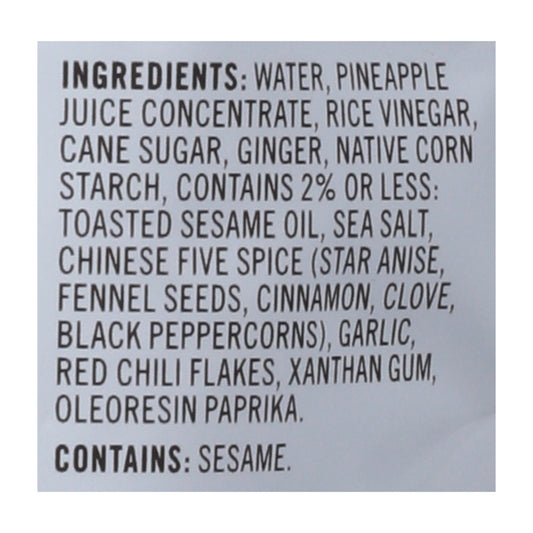 Saffron Road - Simmer Sauce Sweet Sour - Cs Of 8-7 Fz
