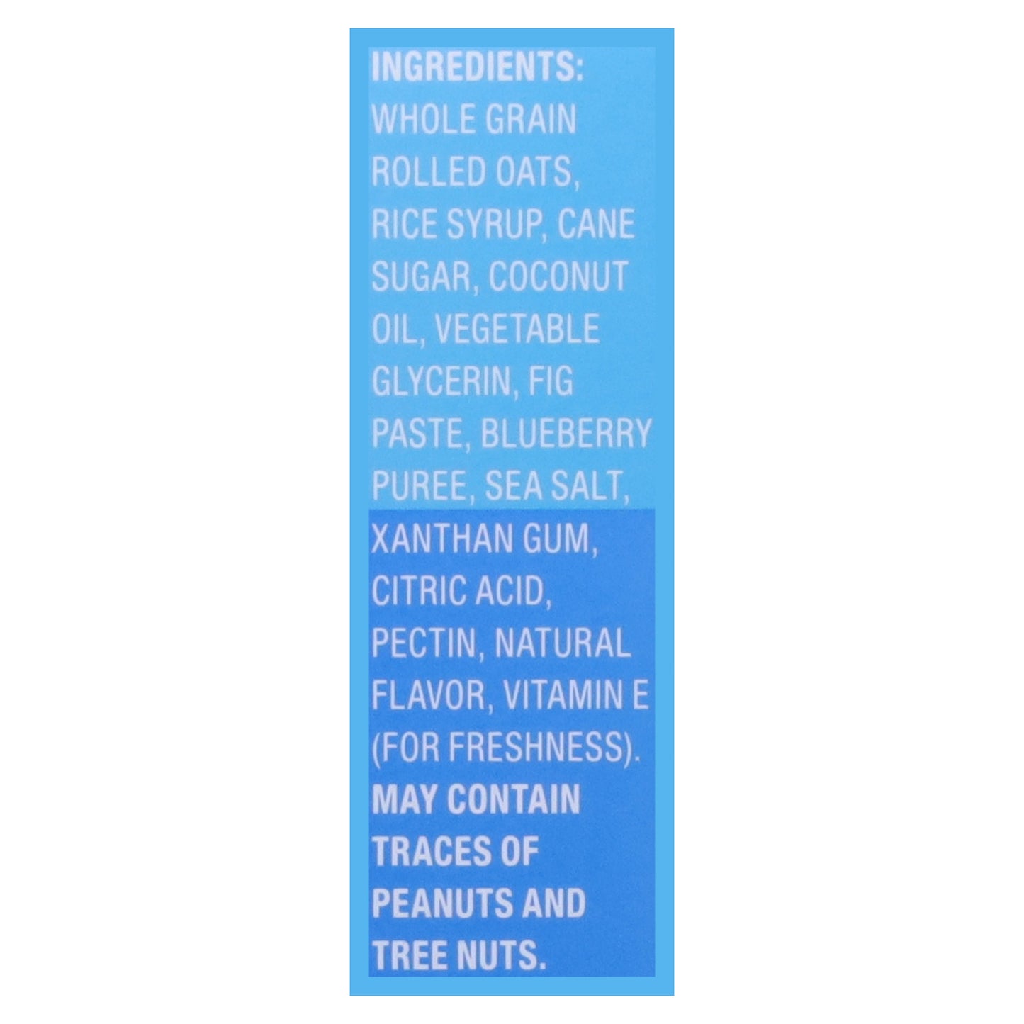 Bobo's Oat Bars - Fig Bar Blueberry - Cs Of 6-5/1.5 Oz