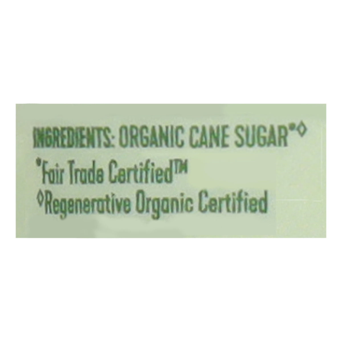 Wholesome - Sugar Og2 Cane Regen - Cs Of 12-26 Oz