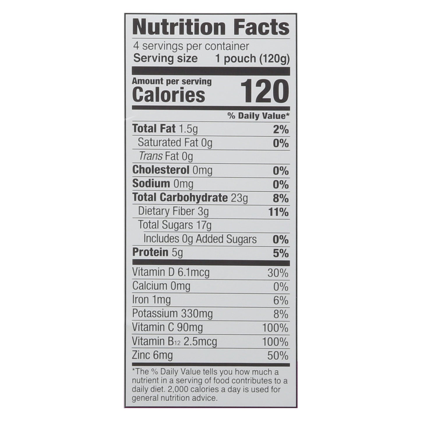 Noka - Sprfd Smthe Og2 Spr Berry - Cs Of 6-4 Pack