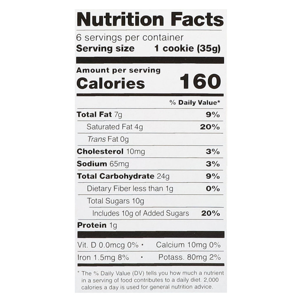 Schar - Cookies Soft Bkd Dbl Choc - Cs Of 6-7.4 Oz