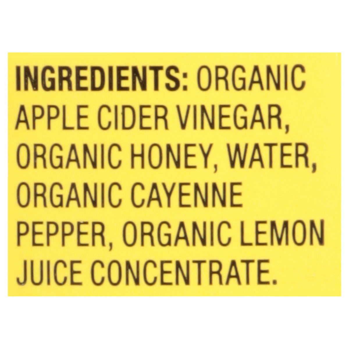 Bragg - Acv Og2 Honey Cayenne - Cs Of 12-16 Fz