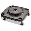 Rubbermaid Commercial Brute Container Square Dolly, 300 lb Capacity, 17.25 x 6.25, Black (RCP3530)