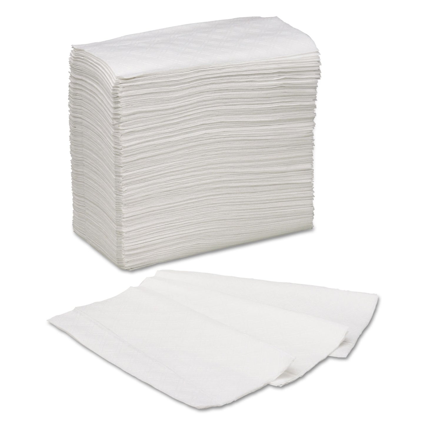 AbilityOne 8540009654691, SKILCRAFT Table Napkin, Junior, 1-Ply, White, 10,000/Box